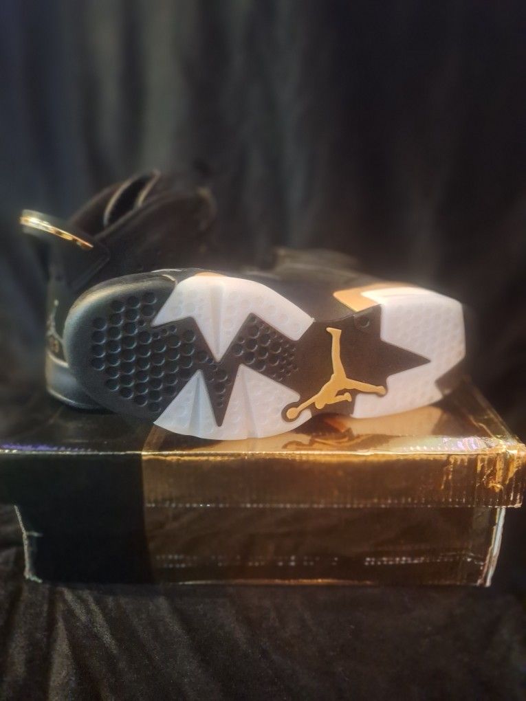 Air Jordan 6 Black Gold