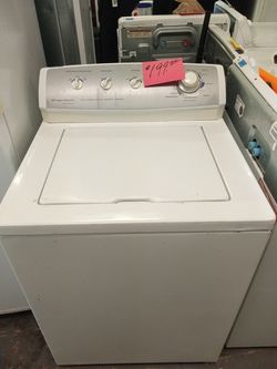 Frigidaire washing machine washer white super size heavy duty . Warranty . Delivery available . 2203 Fowler st . Ft. Myers 33901