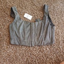 Charcoal Club Top