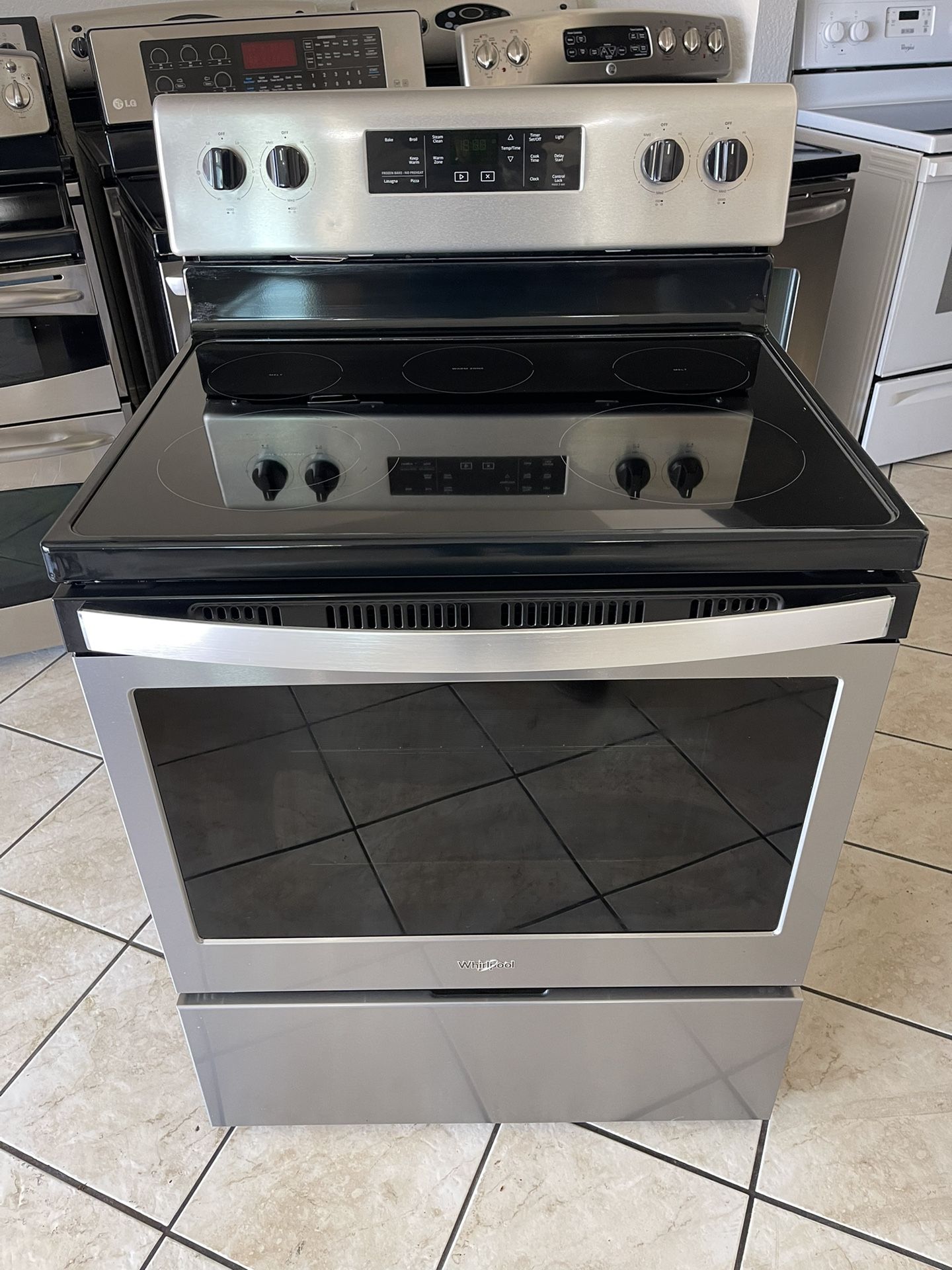 Whirlpool Electric Stove Stain Steel