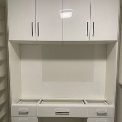 Closet Organizer Makeup Vanity Custom Built