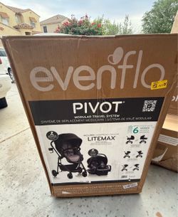 NEW! Evenflo pivot travel system FIRM PRICE