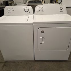 Amana Top-Load Washer And Dryer Set 
