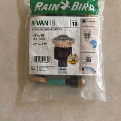 R-VAN 18   Rain Bird 10 Pack Sprinkler Nozzles