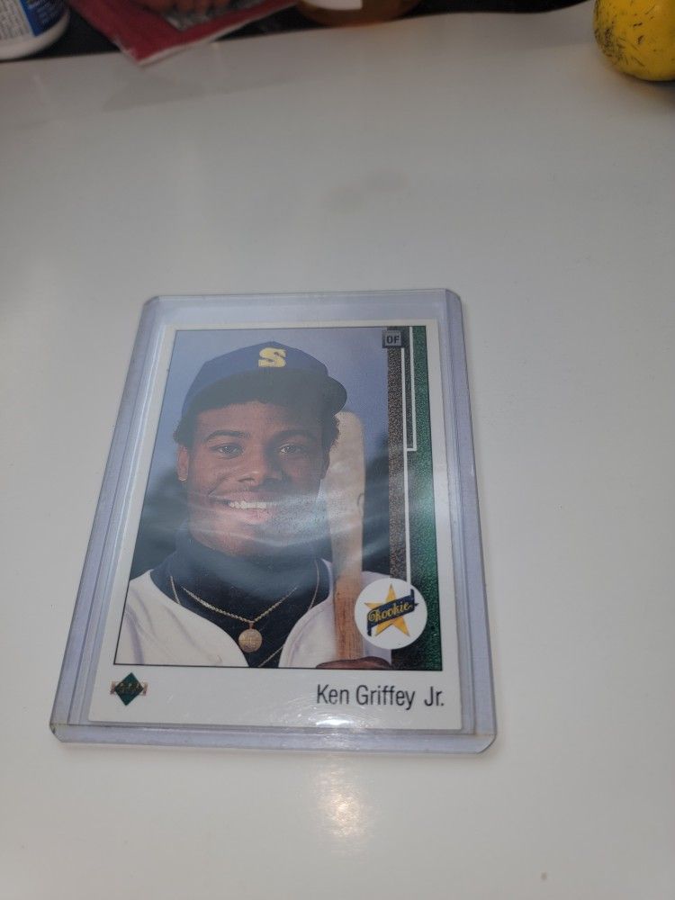 Beautiful 1989 Upper DECK KEN GRIFFEY JR ROOKIE CARD