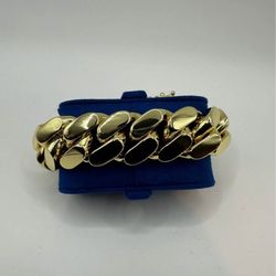 Miami Cuban Link Bracelet Gold Plated  