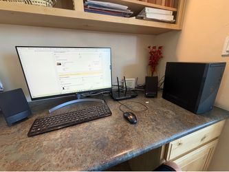 Dell Inspiron 3030 Desktop Computer + LG 27” Monitor Complete Setup