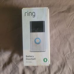 Ring Battery Doorbell Smart Wifi Video Doorbell - Satin Nickel