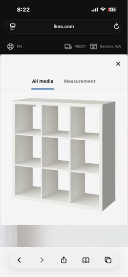 IKEA KALLAX  9 cube