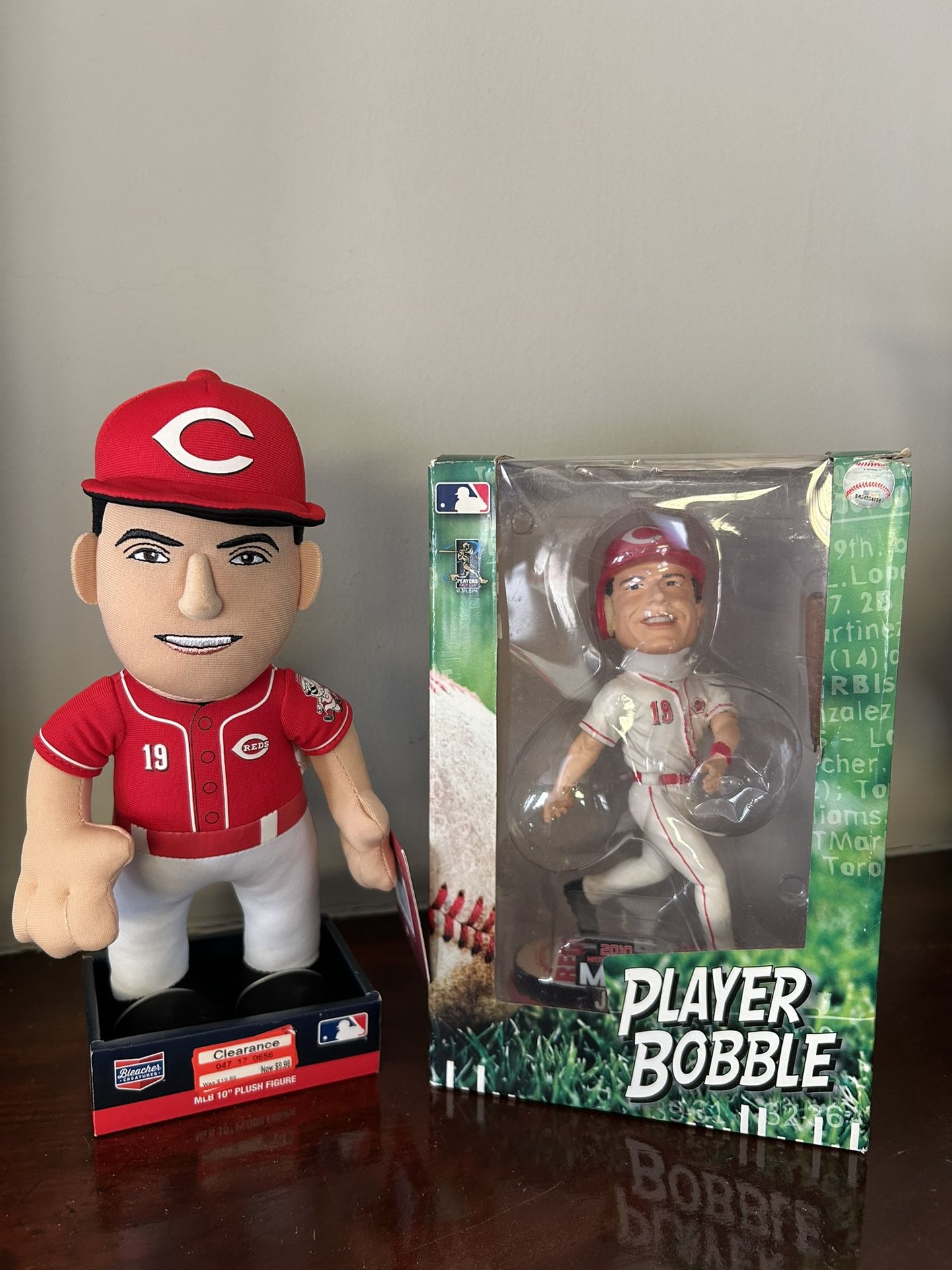 Joey Votto Bobblehead & Plush