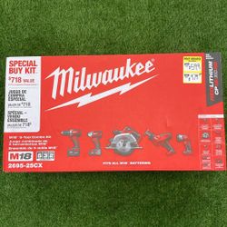 Milwaukee M18 5-Tool Combo Kit 