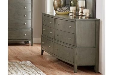 Brand new grey or brown dresser with full extensions (67x19x37H)