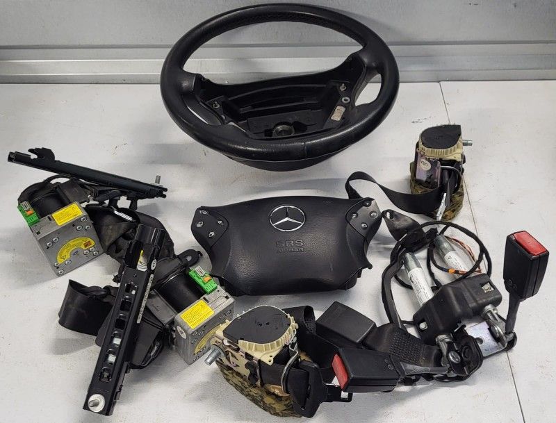 🔥🔥2006-2007 Mercedes Benz W203 C280 4matic Complete Steering + Seat Belts Set OEM