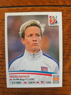 Megan Rapinoe FIFA Canada 2015 Panini Sticker
