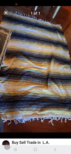 Mexican blanket 48"×62"