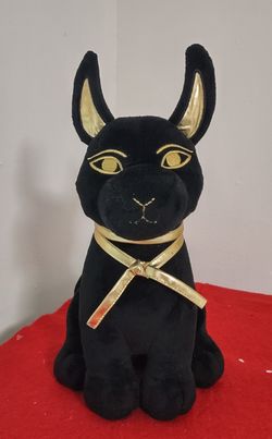 11" Ebros Anubis Egyptian God of the Afterlife Plush Soft Dolls Collectible