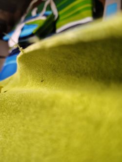 Green Fabric From Itally 