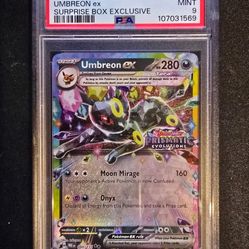 Psa9 Umbreon Ex 69 Cert