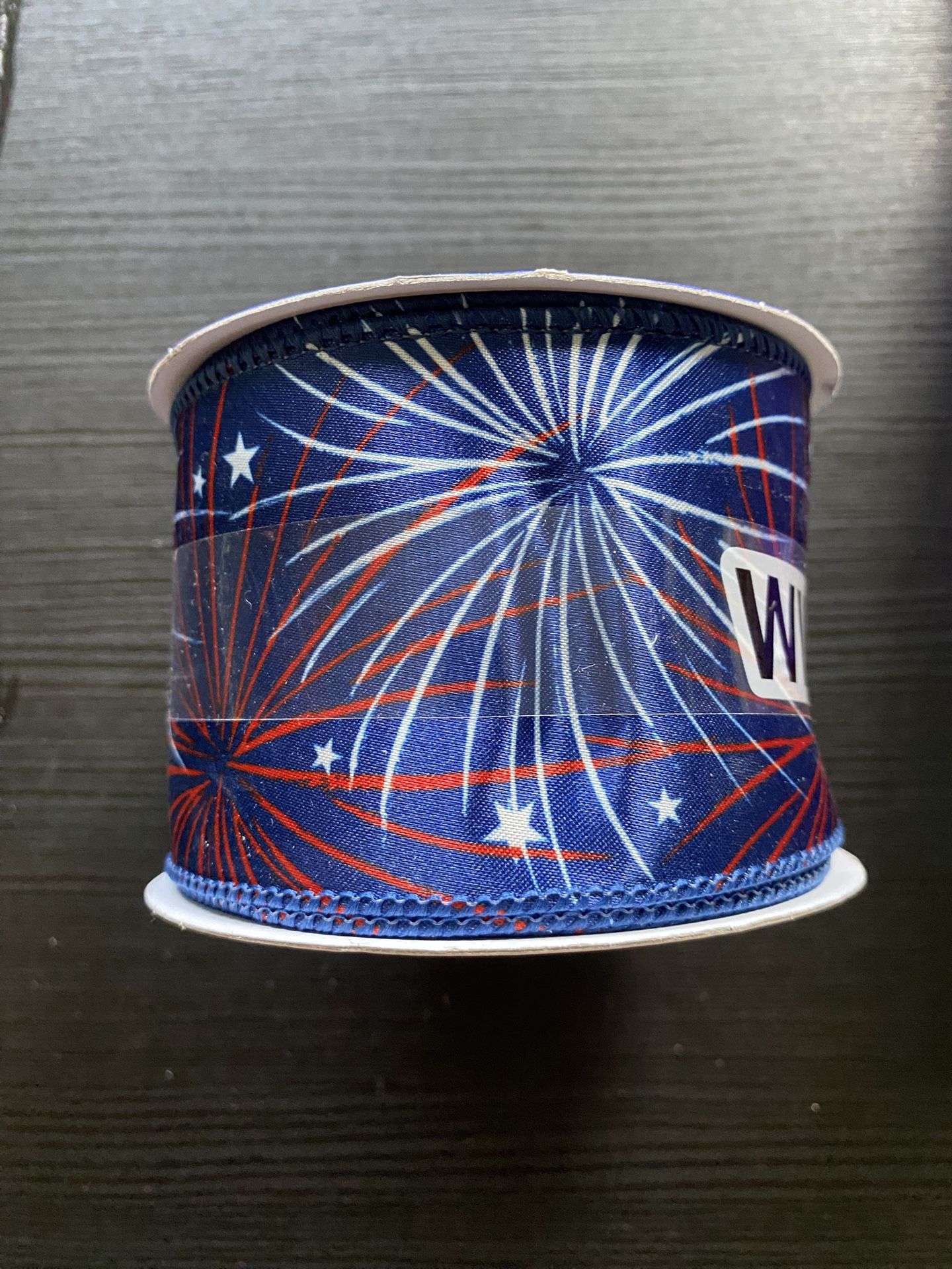 Place & Time Patriotic Ribbon Fireworks For 4th Of July Decor 