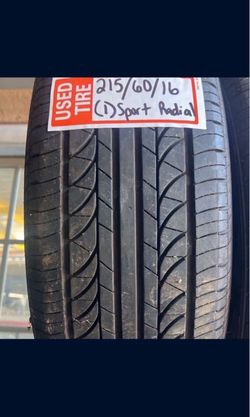 215/60/16 Sport Radial Fullrun PC388 - 1 Tire