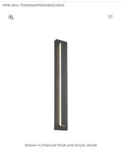 Contemporary Outdoor Light