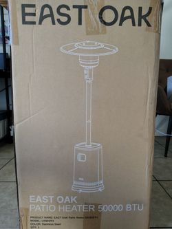 East Oak 50000 BTU Patio Heater