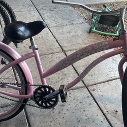 Pink Beach Cruiser 