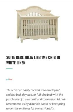 Crib with mattress