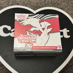 2025 Pokémon Scarlet & Violet White Flare Elite Trainer Box