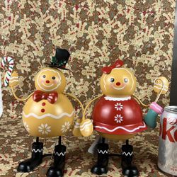 Back In Stock Gingerbread Boy OR Girl $15 Each $25 For The Set 