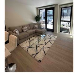 Grey couch sectional