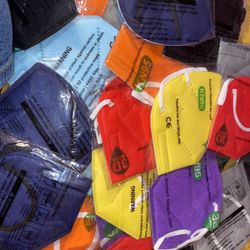 Disposable Face Mask / Coverings Many Colors 