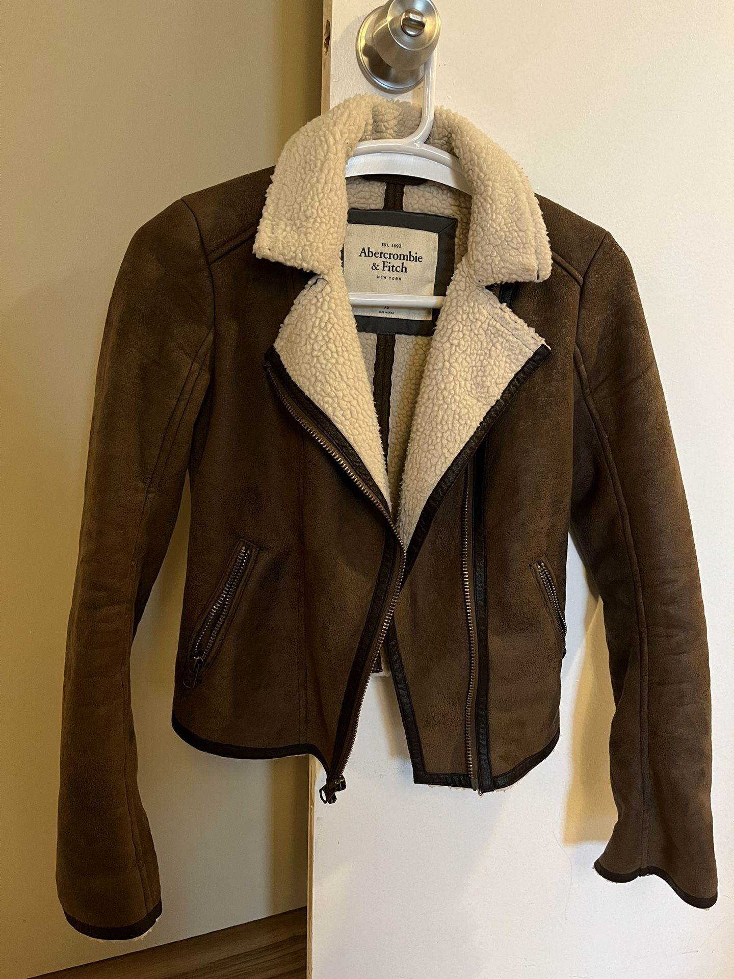 Abercrombie Sherpa Jacket Women XS