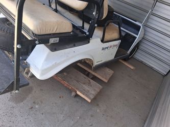 Project for a golf cart lover sold as is