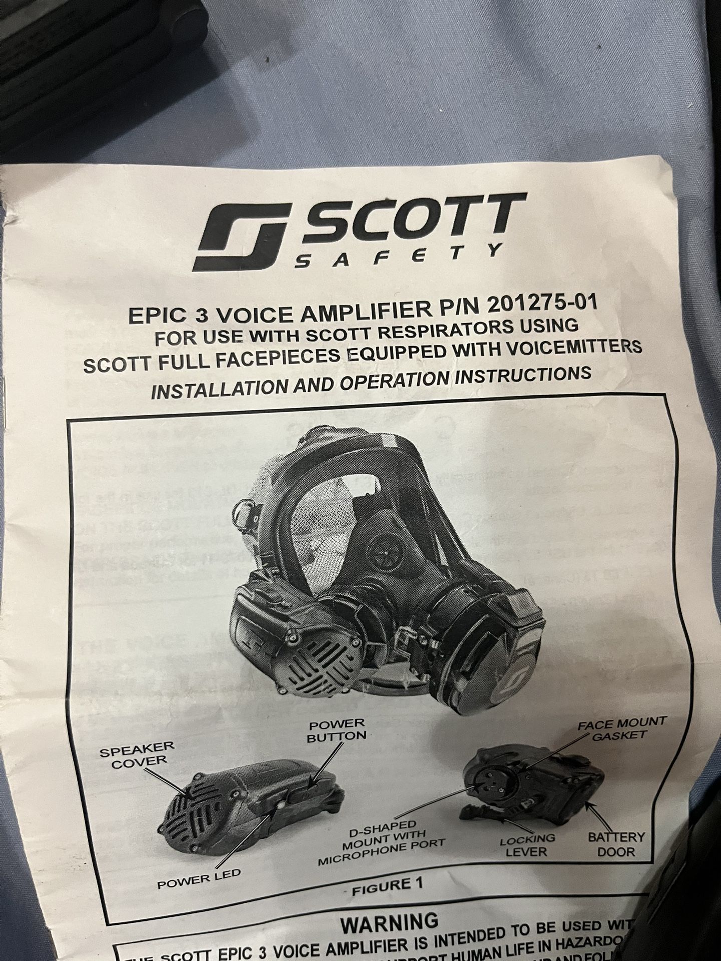 Scott Safety Voice Amplifier