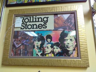 Rolling Stones FRAMED photo