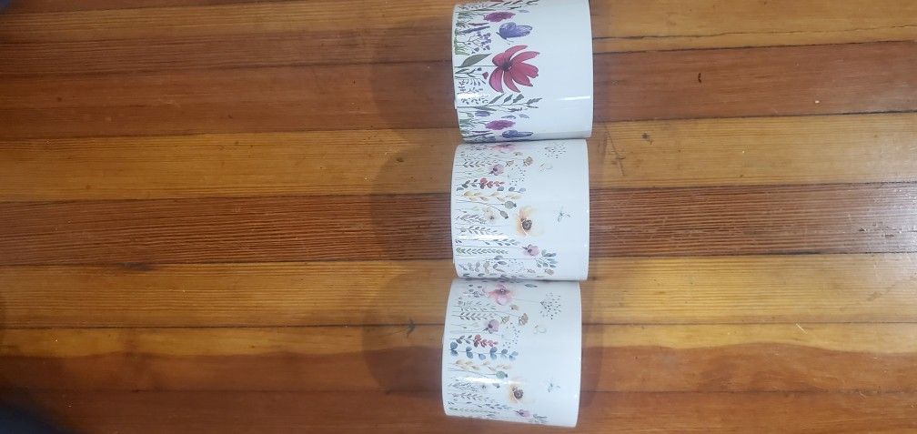 4 in Ceramic Succulent Pots, Not Plastic