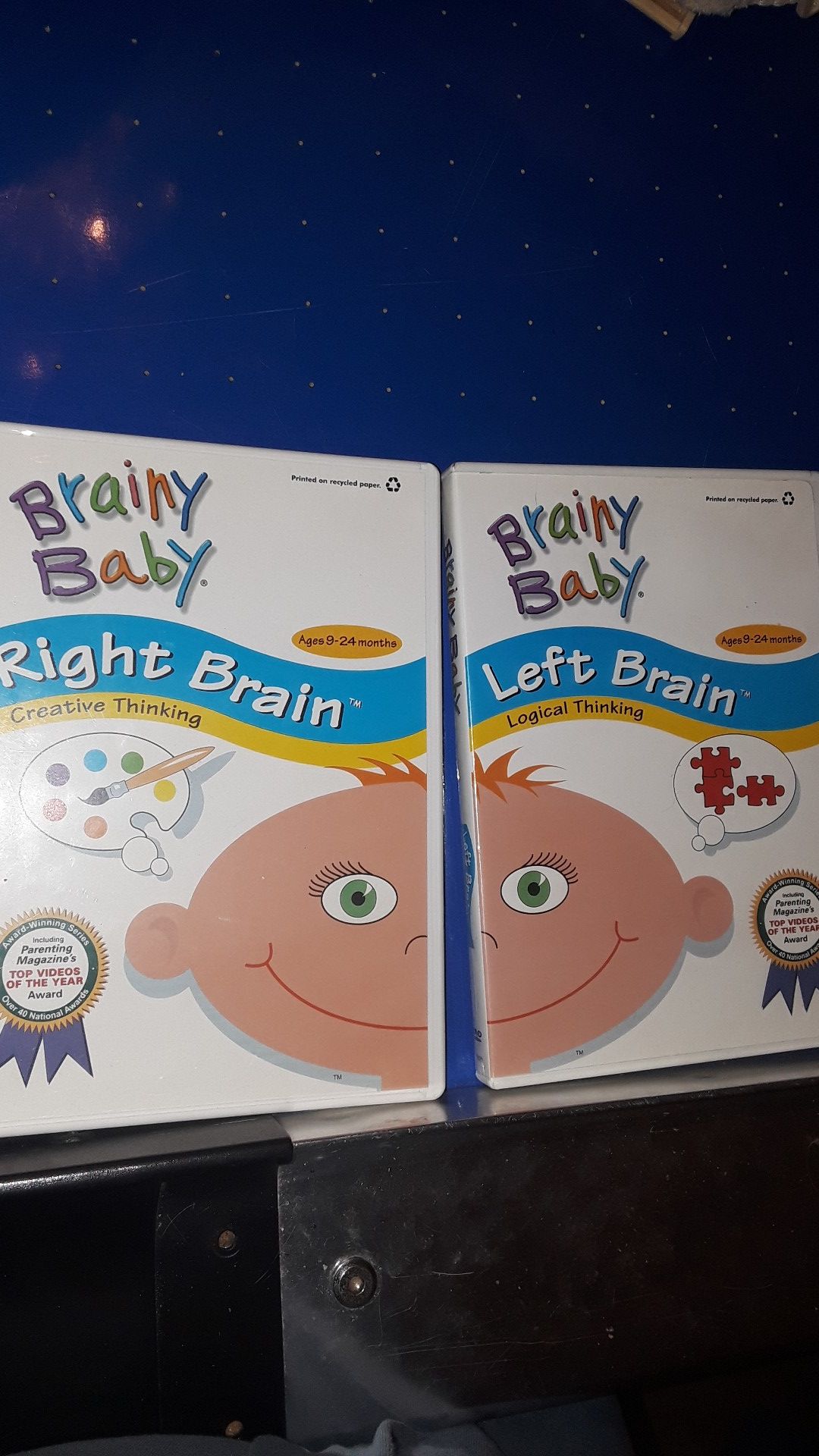 Brainy Baby Left & Right Brain DVDs
