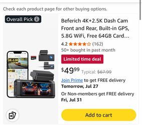 Dual channel dash camera