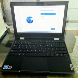 Lenovo 300e Gen 2 2-in-1 Touchscreen Laptop – Refurbished – 4GB RAM 64GB SSD