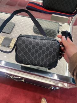 Black gucci crossbody bag