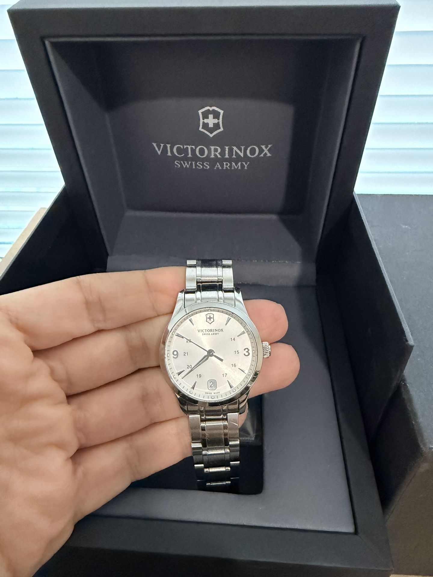 Reloj Victorinox Swiss Army original – Acero inoxidable