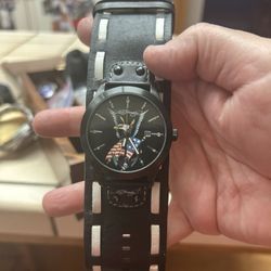 Ed Hardy Leather Strap With American Eagle