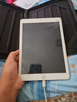 Apple iPad with Cracked Screen