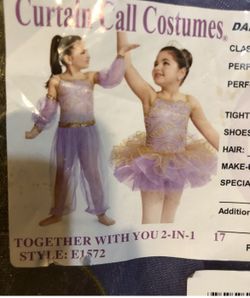 Purple Ballerina/ Genie Costume 