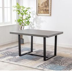 Gray Dining Room Table