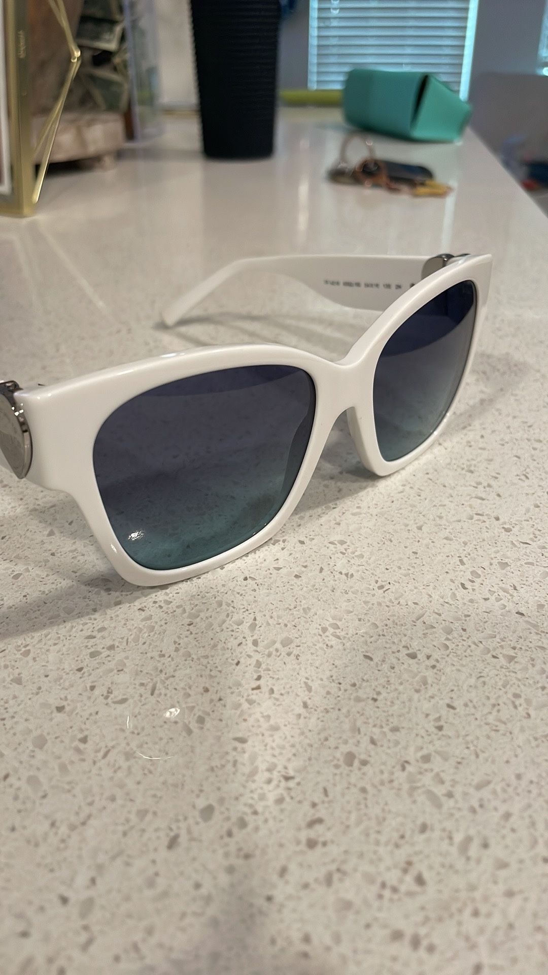 Tiffany & Co White Women’s Sunglasses 