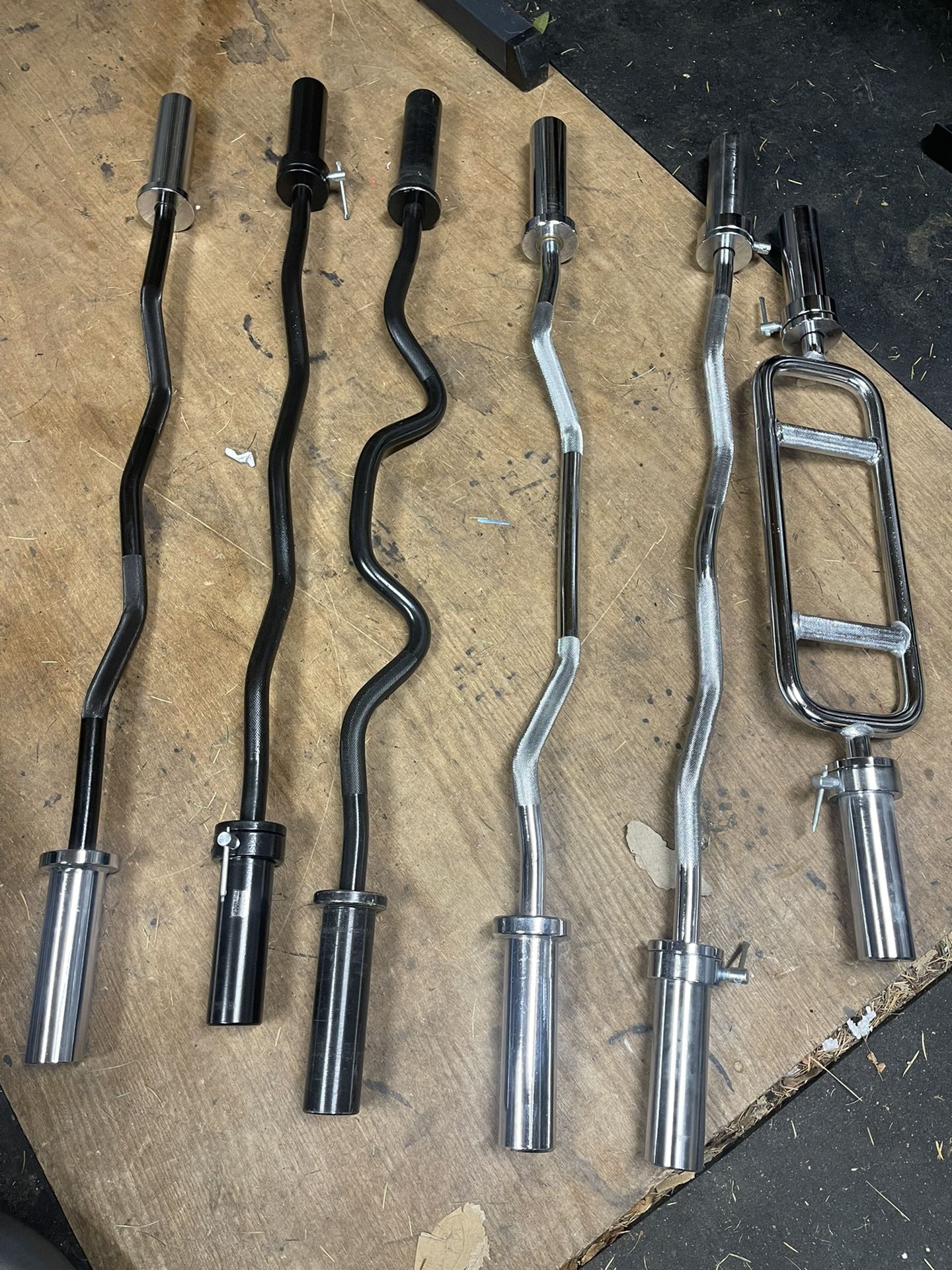 $50 Each - Olympic Curl Bars