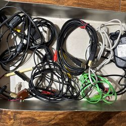 Lot Of Various Electronic Cable 