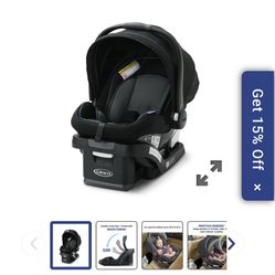 New Out Of Box Infant Car seat Used Once, No Accidents